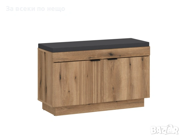 Шкаф за обувки DELAMAR DLAGD1 крайбрежен дъб Код P1919, снимка 3 - Шкафове - 53388784