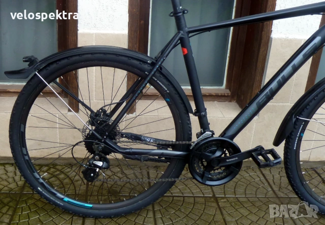 БУЛС Крос ! 28 цола ! Трекинг хибрид- лек офроуд ! Хидравлики! ТОП!, снимка 12 - Велосипеди - 53461595