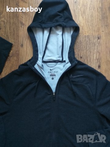 Nike Dri Fit Touch FZ - страхотно мъжко горнище М, снимка 2 - Спортни дрехи, екипи - 44422258