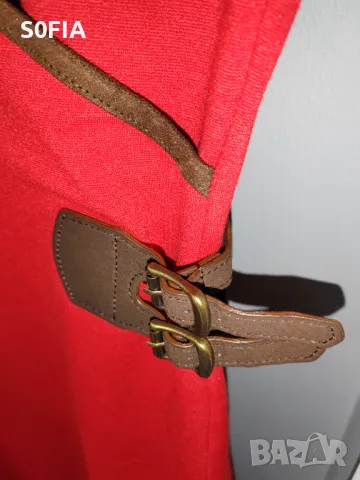 Ralph Lauren L червена зимна рокля, снимка 3 - Рокли - 49238048