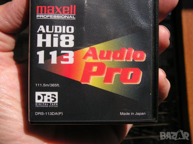 Нови цифрови касети BASF DTRS MASTER DA 113MP & maxell AUDIO Hi8 113, снимка 3 - Други - 34674436