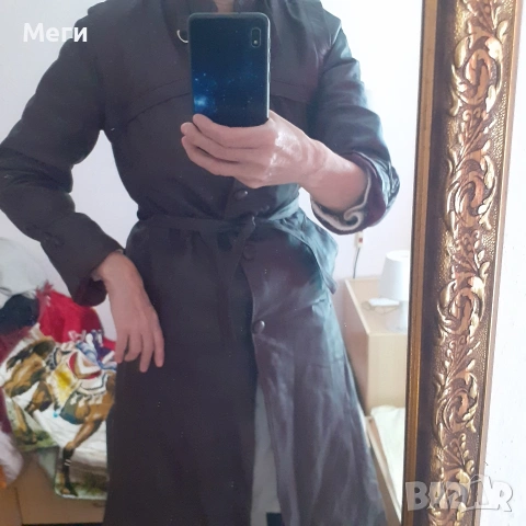 кожено,( естествена) пролетно есенно манта