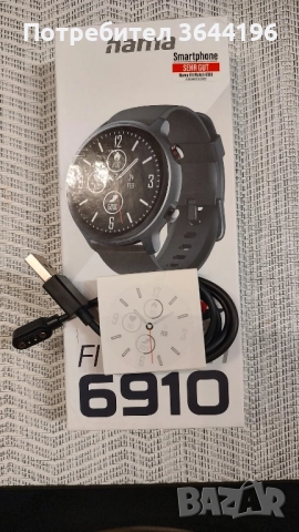 Смарт часовник HAMA fit watch 6910, снимка 2 - Мъжки - 52416442