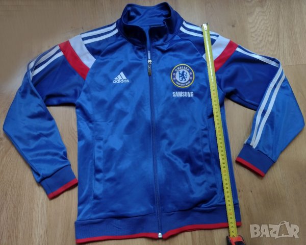 Chelsea / ADIDAS детско футболна горнище - анцуг на ЧЕЛСИ - за ръст 140см , снимка 9 - Детски анцузи и суичери - 41978368