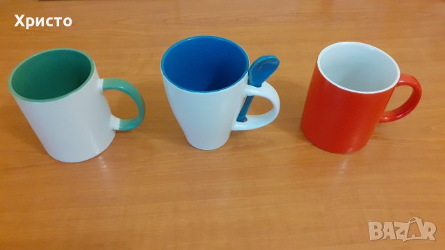 чаши керамика-порцелан тип МЪГ MUG различни цветове, снимка 2 - Чаши - 41303418