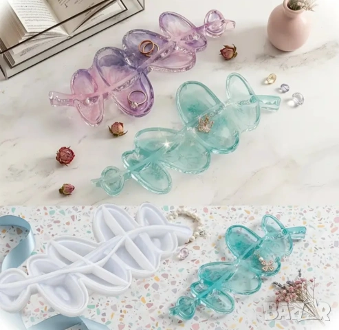 Молд поднос 25,5 см, снимка 3 - Форми - 53162921