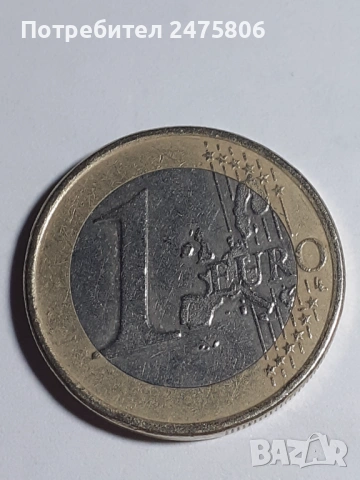 Монета от 1 евро - 2002г.- Гърция-S, снимка 4 - Нумизматика и бонистика - 53685859