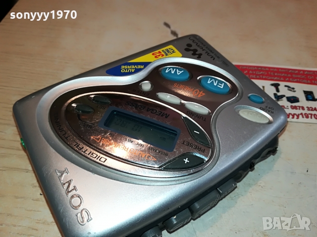 SONY WALKMAN 1003220837, снимка 4 - Радиокасетофони, транзистори - 36052735