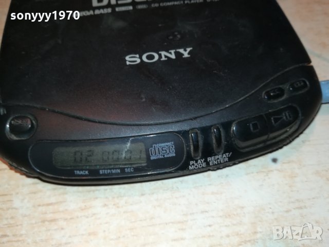 SONY D-131 DISCMAN ВНОС GERMANY 0103221145, снимка 9 - Радиокасетофони, транзистори - 35954138