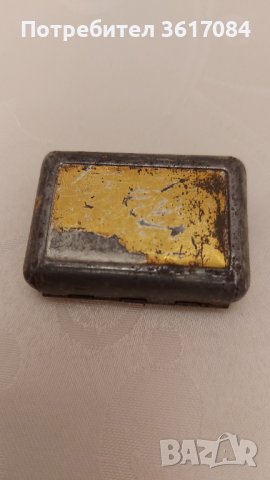Италианска метална кутийка - почти антика, снимка 4 - Антикварни и старинни предмети - 39388551