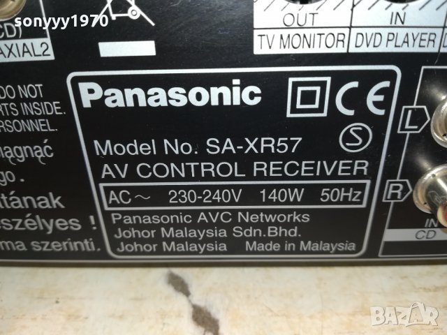 panasonic HDMI receiver с изходи за 9 тонколони 0502221812, снимка 17 - Ресийвъри, усилватели, смесителни пултове - 35683905