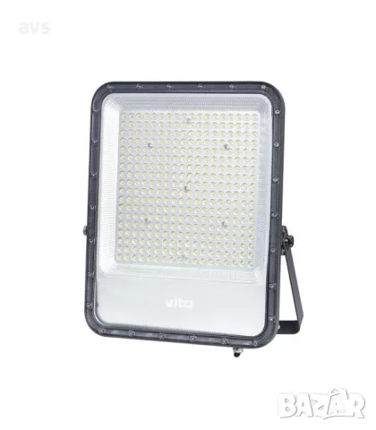 LED прожектор 300W 6000K VITO сив, снимка 1 - Соларни лампи - 48450777