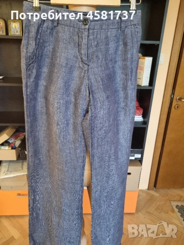 Ленен панталон Weekend Max Mara, снимка 5 - Панталони - 51711761