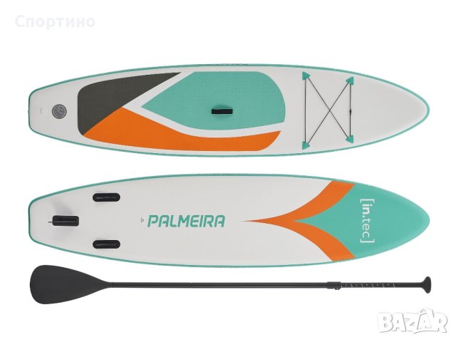 Palmeira Надуваем Падъл Борд Stand Up Paddle Board Падълборд SUP 10'6 320cm 150kg, снимка 1 - Водни спортове - 40360005
