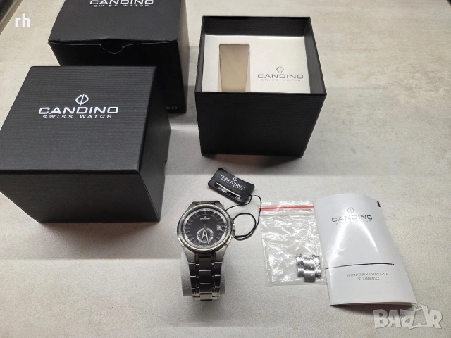 Продавам Швейцарски часовник от личната си колекция Candino TITANIUM., снимка 4 - Мъжки - 52099232