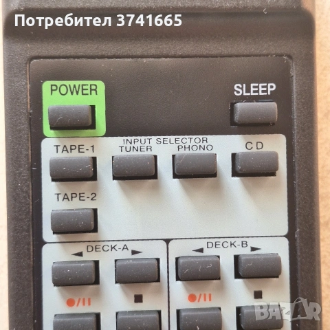 Дистанционно за ресивър Onkyo RC-330S, снимка 3 - Ресийвъри, усилватели, смесителни пултове - 53110393