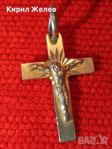 КРАСИВО КАТОЛИЧЕСКО СРЕБЪРНО РАЗПЯТИЕ КРЪСТ БИЖУТЕРСКА ИЗРАБОТКА 38431, снимка 2 - Колиета, медальони, синджири - 41337140