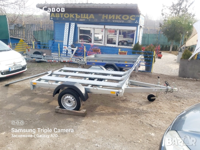 Туристическо,самосвално ремарке за 3 мотора REPO до 750кг., снимка 17 - Ремаркета - 52008188