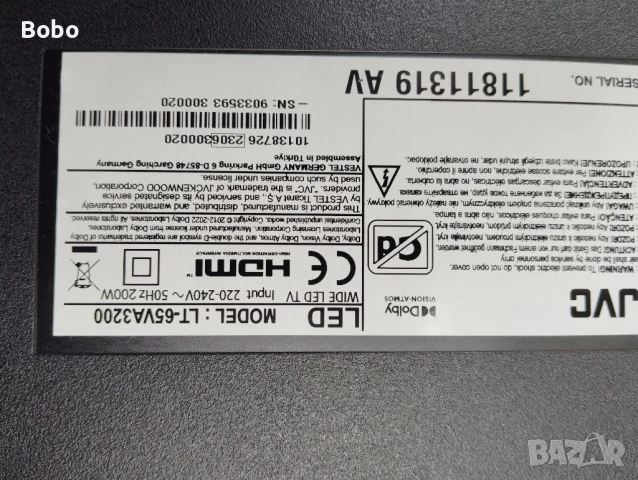 T-CON HV650QUB_F70_V00, снимка 2 - Части и Платки - 51050261