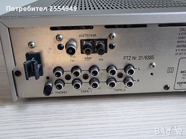 Onkyo TX-7220 стерео ресивър, снимка 6 - Ресийвъри, усилватели, смесителни пултове - 41509673