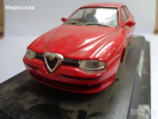 DEL PRADO ? ALFA ROMEO 156 1/43 МОДЕЛ КОЛИЧКА ИГРАЧКА, снимка 3 - Колекции - 41925880
