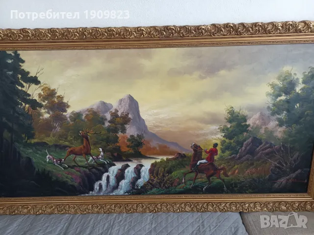 Огромна маслена картина , снимка 1