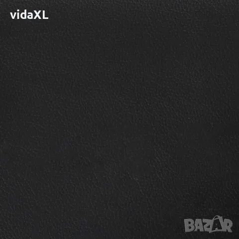 vidaXL Кресло, черно, 60 см, изкуствена кожа, снимка 7 - Дивани и мека мебел - 56147309