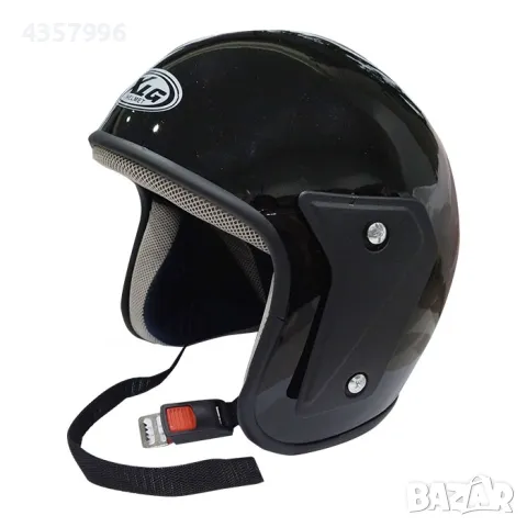  Каска за мотор - 2415 - 2 Черно гланц, снимка 2 - Аксесоари и консумативи - 49067486