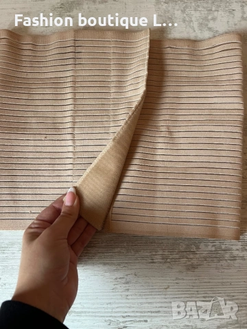 Бандажен колан за талията с голяма еластичност в телесен цвят ❤️, снимка 2 - Колани - 53005820