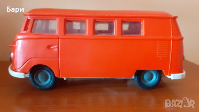 Рядка стара пластмасова играчка VW VOLGSWAGEN T1, снимка 2 - Колекции - 41733772