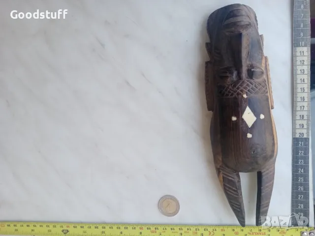 Кост, абанос, Африка, тотем, глава, бюст, дърворезба, фигурка

, снимка 5 - Статуетки - 47890807