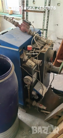 Котел на дърва, въглища и пелети! , снимка 3 - Отоплителни печки - 51453301