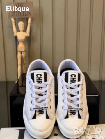 Дамски сникърси Christian Dior, снимка 3 - Кецове - 53529405