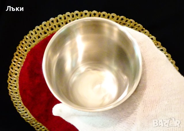 Чаша,халба от калай,архитектура,220 мл., снимка 9 - Антикварни и старинни предмети - 41790363