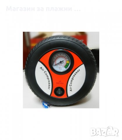 Авто компресор-форма на гума на 12V - код 0738, снимка 2 - Аксесоари и консумативи - 34306895