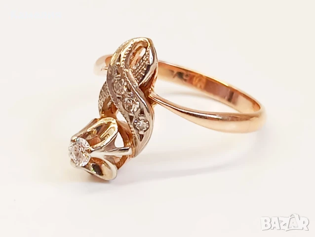 Руско злато , снимка 2 - Пръстени - 50738511