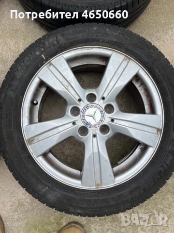 16 цолови алуминиеви джанти за Мерцедес В класа, снимка 5 - Гуми и джанти - 52537724