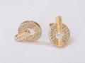 Златни обеци -14К с винтове, снимка 6