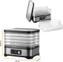 Дехидратор KLAMER 400W, 5 тави, таймер 24ч, 35–70°C, снимка 2