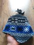 codeba vintage MADE IN GERMANY - ретро зимна шапка 50% мериновул, снимка 1 - Шапки - 44148855