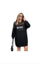 Дамска рокля/ суичър модерна, ежедневна, с качулка, , снимка 1