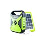 Соларен комплект Automat, 3 лампи, FM Радио, Bluetooth, TF card, Зелен, снимка 1 - Къмпинг осветление - 40630219