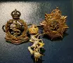 Британски стари военни кокарди , снимка 1