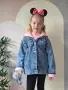 💓Детски Дънково Яке 💓Лого Бродирано , снимка 4