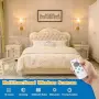 2 златисти акумулаторни аплика NIORSUN с дистанционно, 50,5 см, снимка 2
