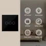 Смарт троен триканален ключ за осветление KETOTEK WiFi Сензорен Tuya Smart Life, снимка 2