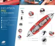 Надуваем каяк Excursion Pro Intex, двуместен, 384 x 94 см, с помпа , снимка 17