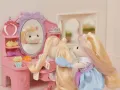 Фризьорски салон комплект с аксесоари Sylvanian Families с пони, снимка 6
