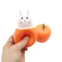 Анти - стрес играчка - морков със заек - 6 см., снимка 3