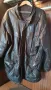 Мъжко кожено  яке шуба естествена телешка кожа тъмно кафяво,  размер L, снимка 8